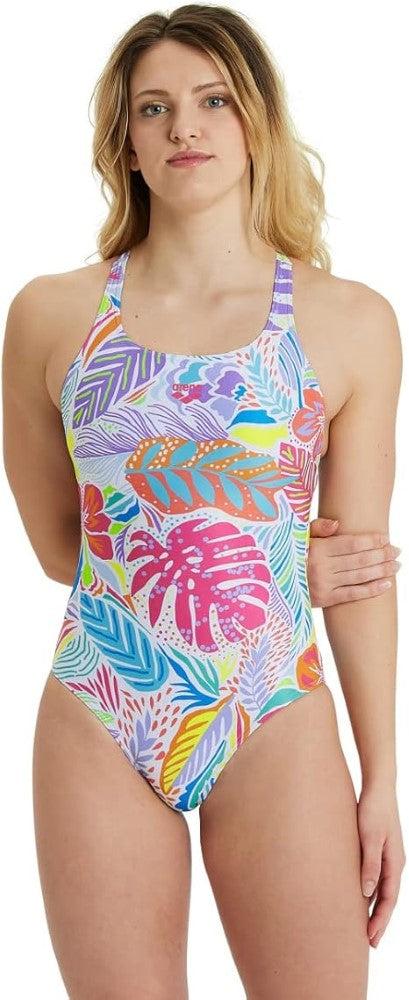 ARENA Women's Swimsuit Swim Pro Back Allover
