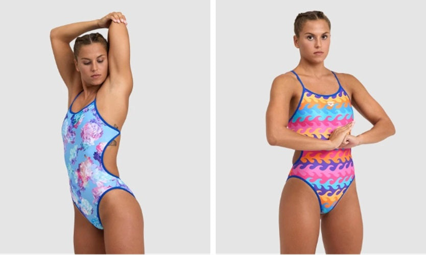 ARENA Women'S Swimsuit Challenge Back Reversible Ao