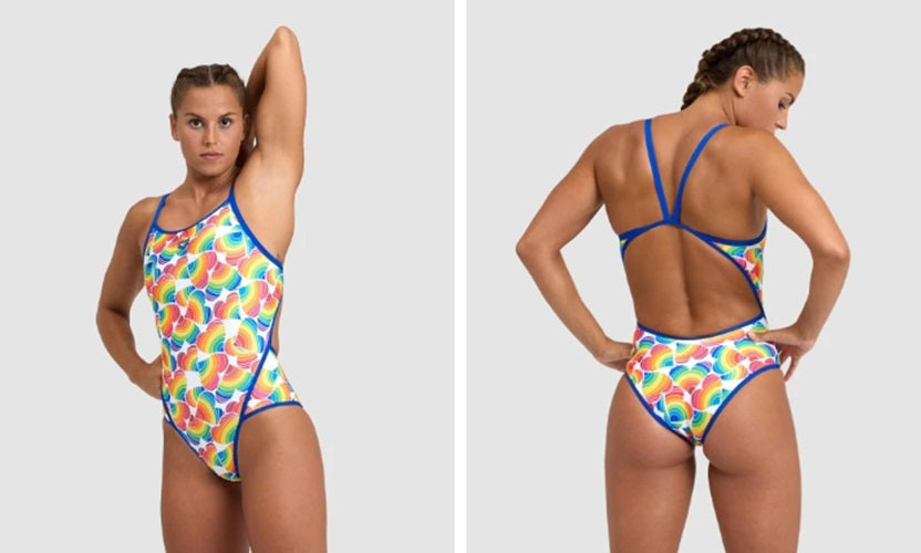 ARENA Women'S Pride Swimsuit Super Fly Back
