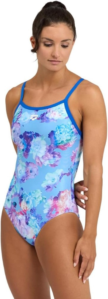 ARENA Women'S Spring Garden Swimsuit Light Drop