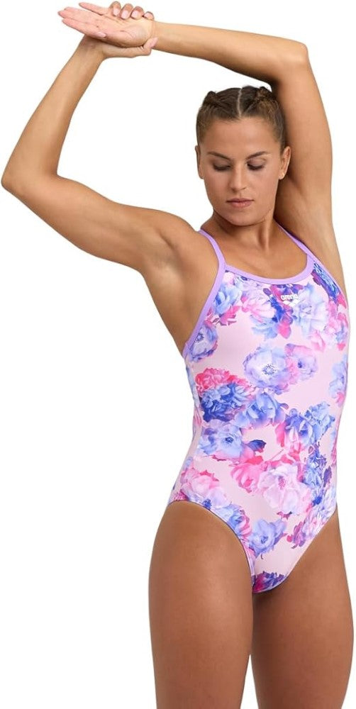 ARENA Women'S Spring Garden Swimsuit Light Drop