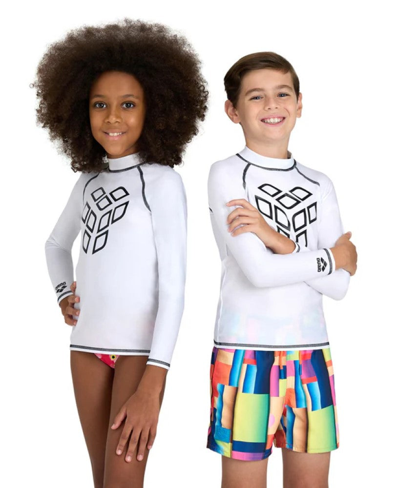 Unisex Jr Arena Rash Vest LS Graphic