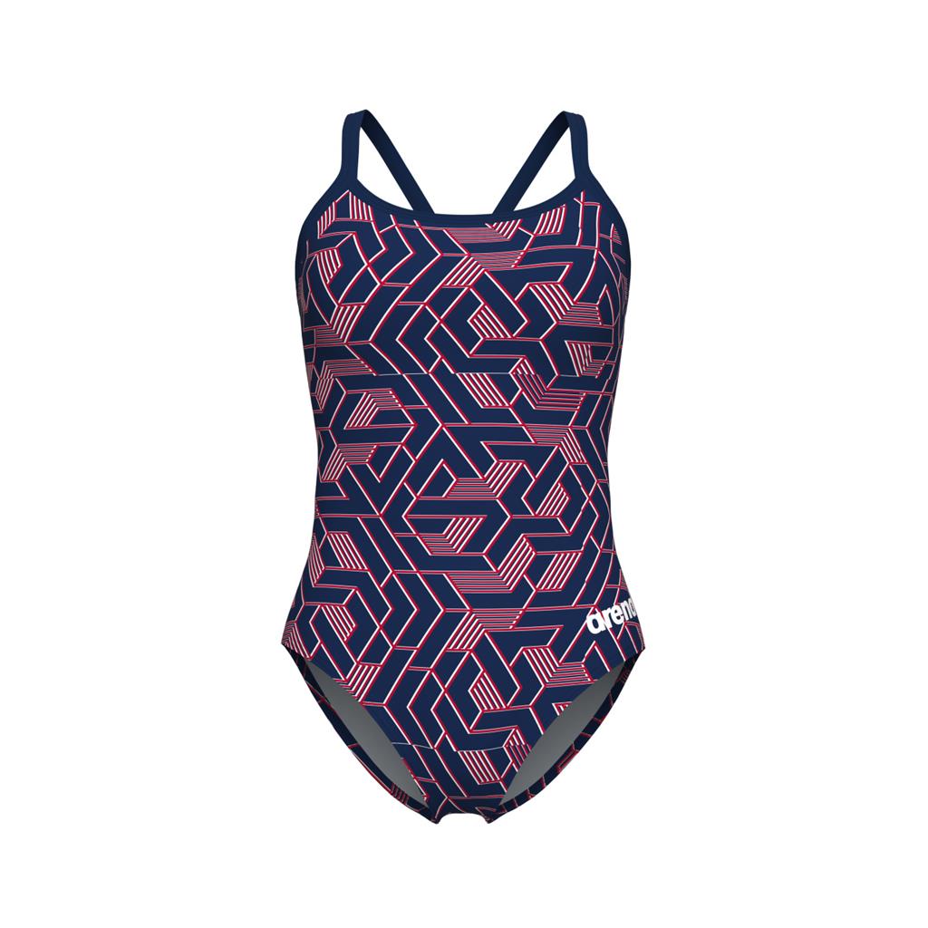 Arena Women&\'s Escape Lightdrop Back One Piece Swimsuit