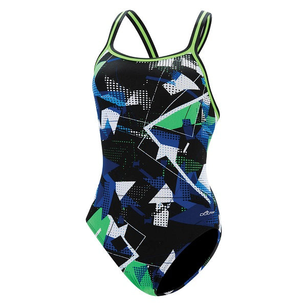 DOLFIN Reliance Women's Renegade DBX Back One Piece Swimsuit