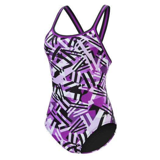 DOLFIN XtraSleek Tectonic DBX Back One Piece Swimsuit