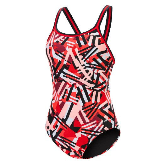 DOLFIN XtraSleek Tectonic DBX Back One Piece Swimsuit