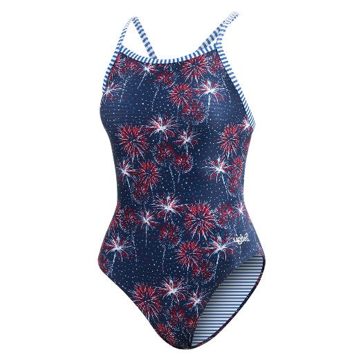 DOLFIN Uglies Fireworks V-2 Back 1-Piece