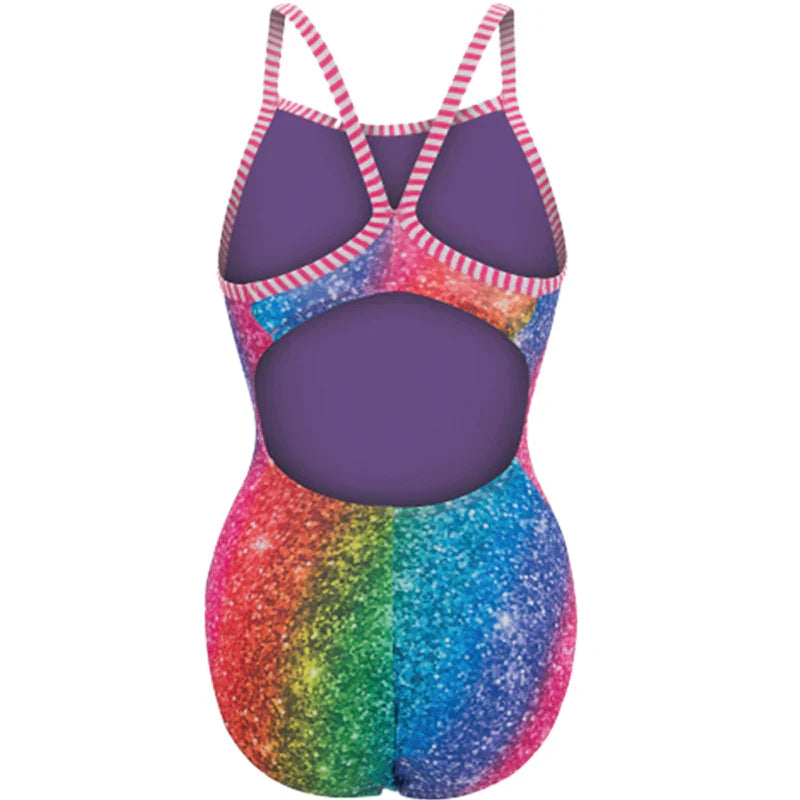 DOLFIN Uglies Over The Rainbow V-2 One-Piece Swimsuit