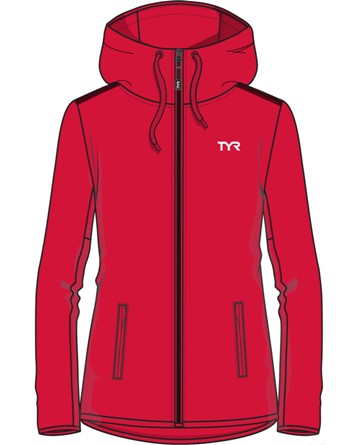 TYR Women's Alliance Podium Full Zip Hoodie