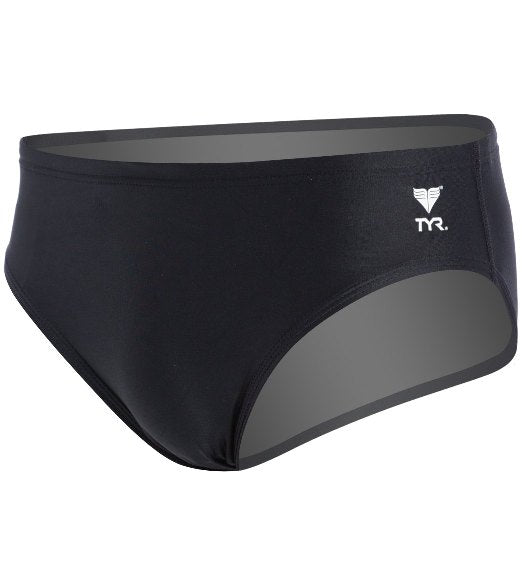 TYR Men\'s TYRECO Solid Racer Brief - Adult