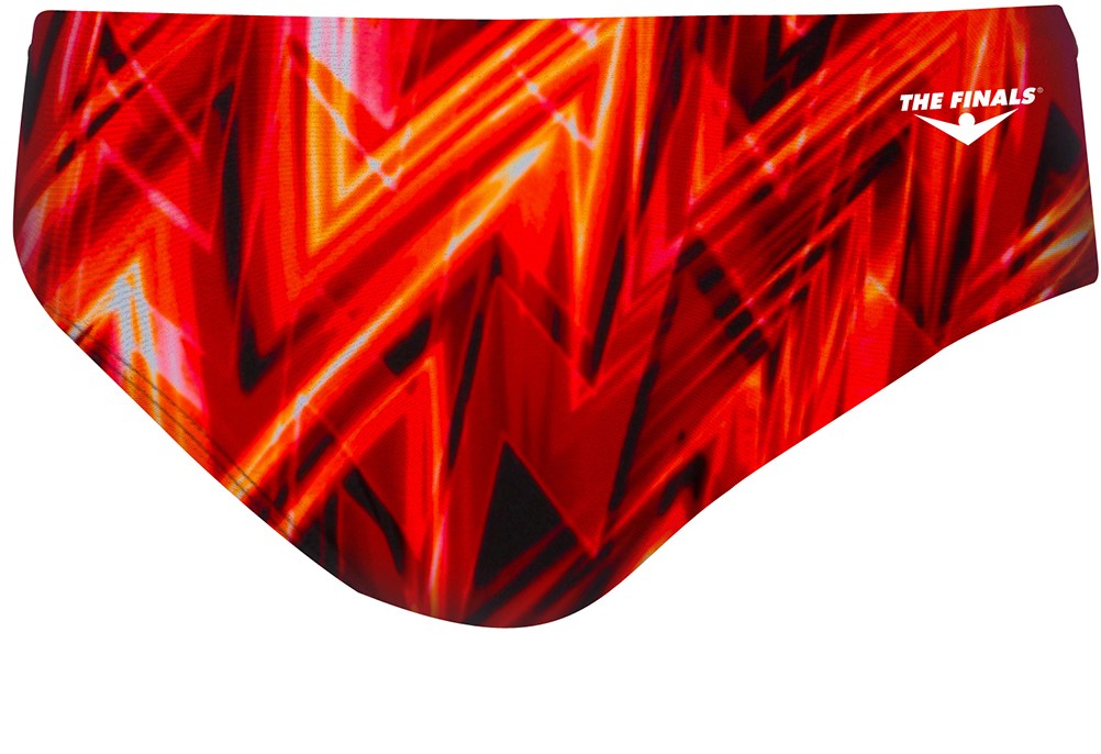 FINALS Men's Onyx All Over Racer Swimsuit