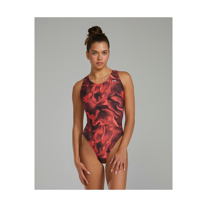 TYR Women’s Durafast Elite Maxfit One-Piece Swimsuit – Waveform