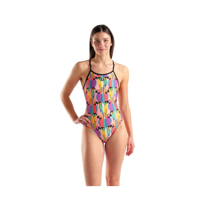 Arena Women's Tropical Delight Tie Back One Piece Swimsuit