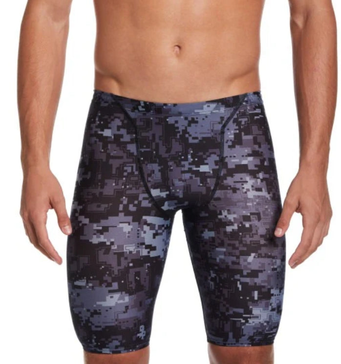 Nike Men\'s HydraStrong Multi Print Jammer Swimsuit - (Additional Colors)