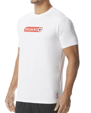 TYR Guard Men\'s Short Sleeve Rashguard