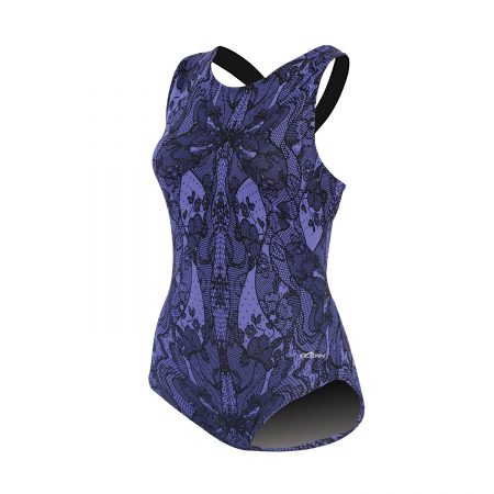 Aquashape Moderate Lap Suit - Lacey Print
