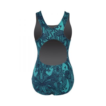 Aquashape Moderate Lap Suit - Lacey Print