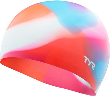 TYR Tie Dye Silicone Youth Swim Cap