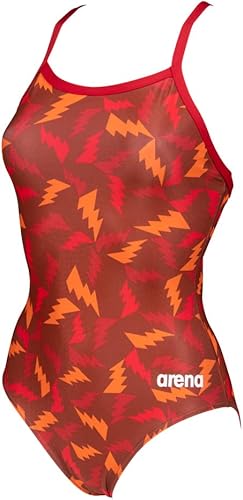 ARENA Womens Lightning Colors Light Drop Back Onepiece