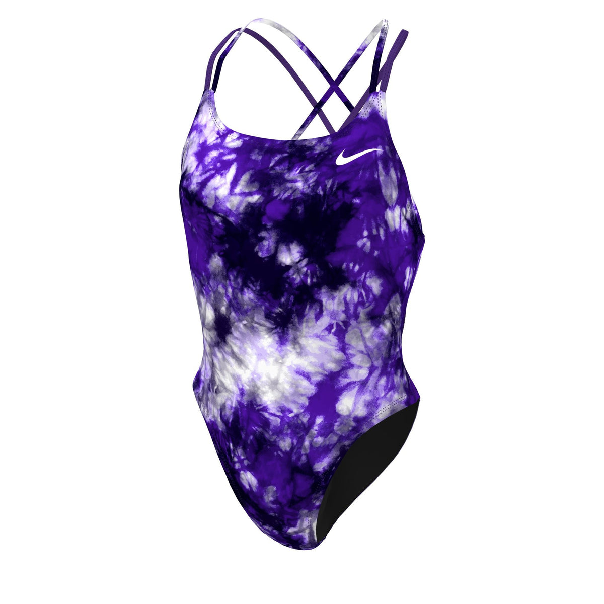 NIKE Hydrastrong Tie-Dye Spiderback One Piece