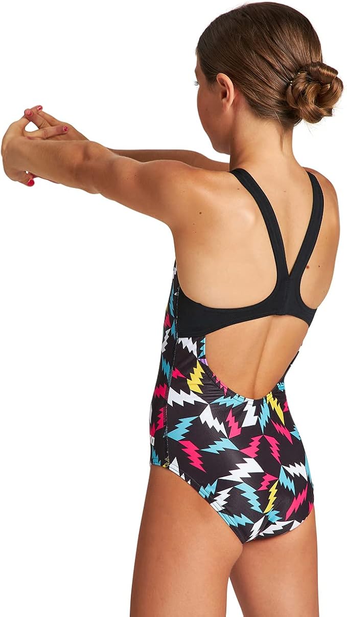 Arena LIGHTNING COLORS JR SWIM PRO BACK ONE PIECE FL GIRL