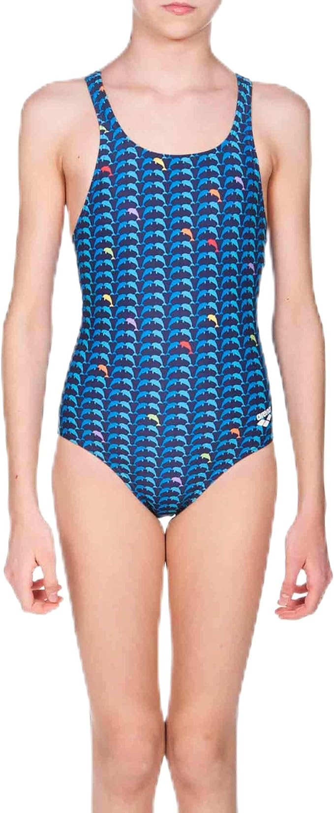 Arena DOLPHIN JR ONE PIECE SWIM PRO FL GIRL