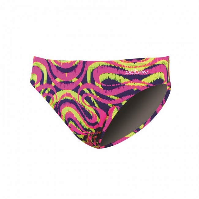 DOLFIN Winners Prints Male Racer - PinkYellow