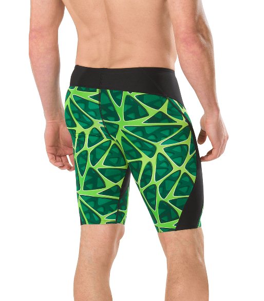 SPEEDO Endurance+ Men's Caged Out Jammer Swimsuit