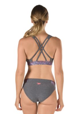 SPEEDO Heather Two Piece Set