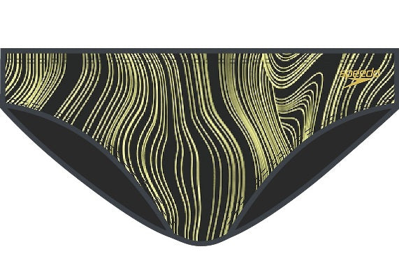 SPEEDO Men's Dripping in Gold Brief