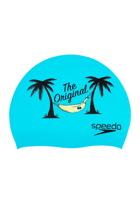 SPEEDO Silicone Printed Caps (MANY PRINTS)