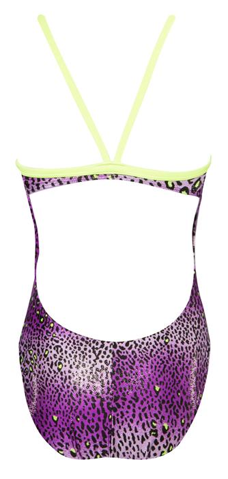 FINALS Women's Funnies Cheetah Wing Back Swimsuit