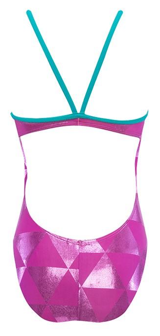 The Finals Women's Funnies Right Angle Foil Wing Back Swimsuit