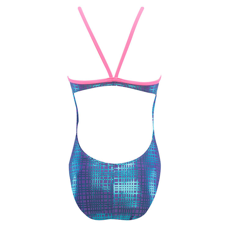 The Finals Women's Matrix Foil Funnies Wing Back Swimsuit