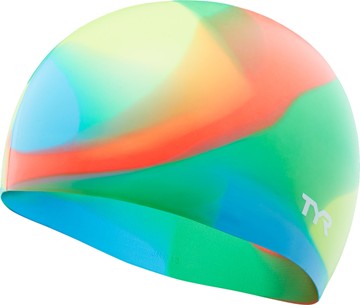 TYR Tie Dye Silicone Youth Swim Cap