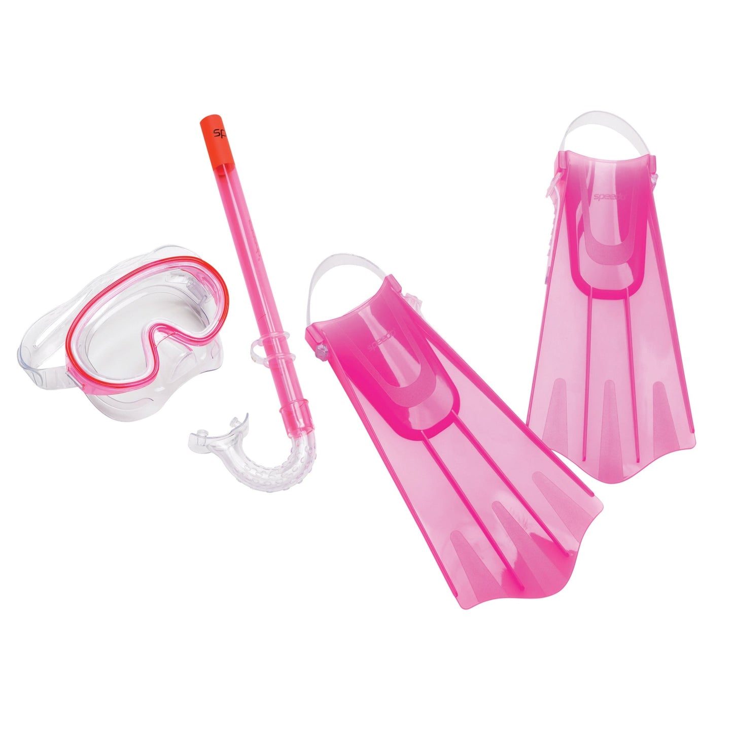 Speedo KIDS AQUA QUEST MASK SNORKEL FIN SET