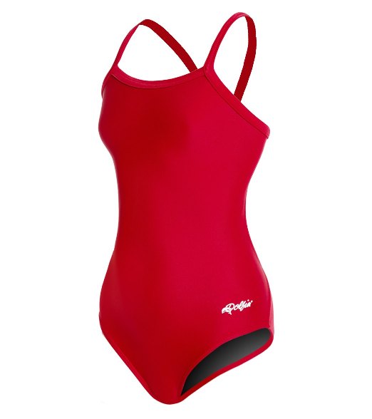 DOLFIN Women\'s XtraSleek Team Solid V-2 Back