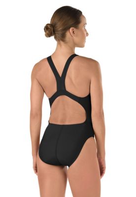 SPEEDO PowerFLEX ECO Solid Core Super Pro Back One Piece Swimsuit - Youth
