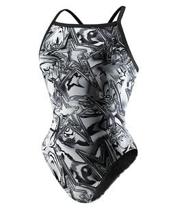 SPEEDO Shining Star Female Flyback Swimsuit - Youth