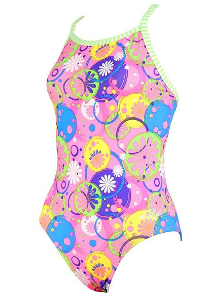 DOLFIN Girls Uglies Prints One Piece Swimsuit