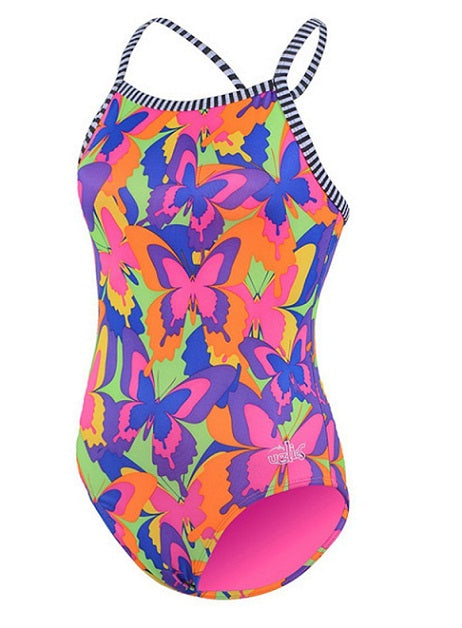 DOLFIN Girls Uglies Prints One Piece Swimsuit