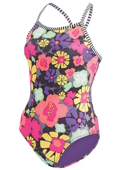 DOLFIN Girls Uglies Prints One Piece Swimsuit