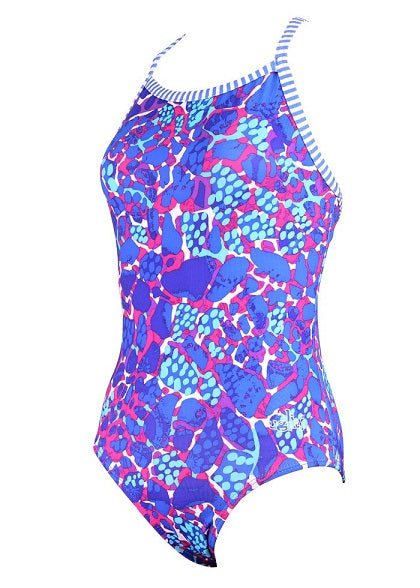 DOLFIN Girls Uglies Prints One Piece Swimsuit