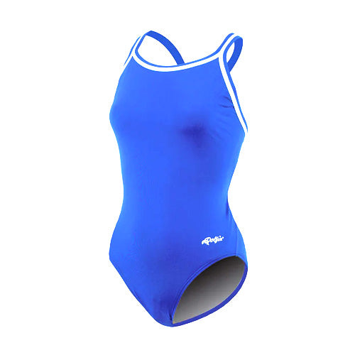 Dolfin women\'s poly team solid chloroban womens dbx back