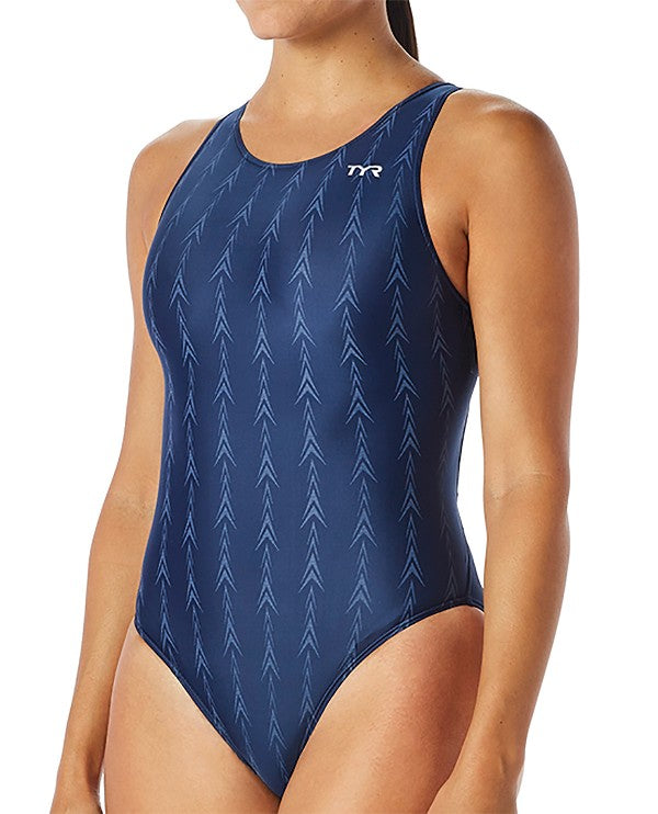 TYR Women\'s Fusion 2 Aerofit Swimsuit - U12 Compliant