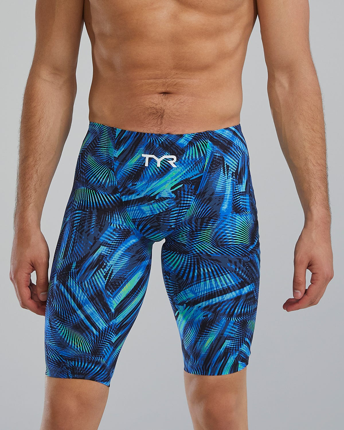 TYR Men's Avictor High Waist Jammer - Helux