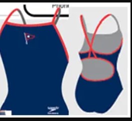 American Yacht Club – Speedo Solid Endurance + Flyback Training Swimsuit – Adult -w/Logo