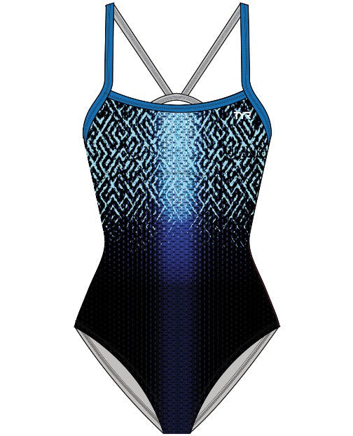 TYR Girls Odyssey Cutoutfit Swimsuit