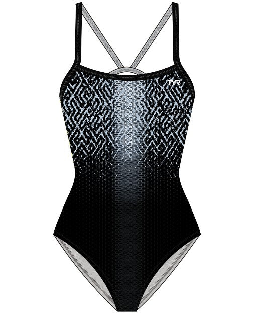 TYR Girls Odyssey Cutoutfit Swimsuit