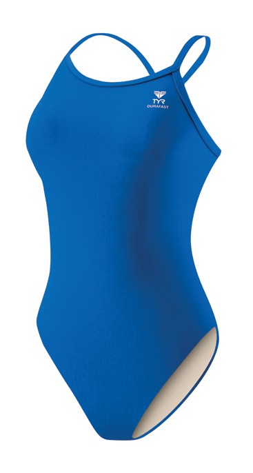 TYR Girls' Durafast One Solid Diamondfit Swimsuit - Youth